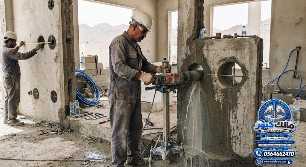 تخريم الجدران والأسقف بالكور الماسي بالطائف